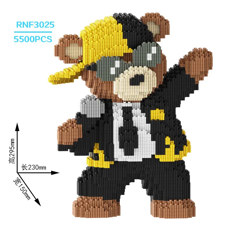 Small Particle Building Blocks Children's Summer Toys Night Market Stall Stitch Building Blocks 2024 New Model Girls' Series Building Blocks
