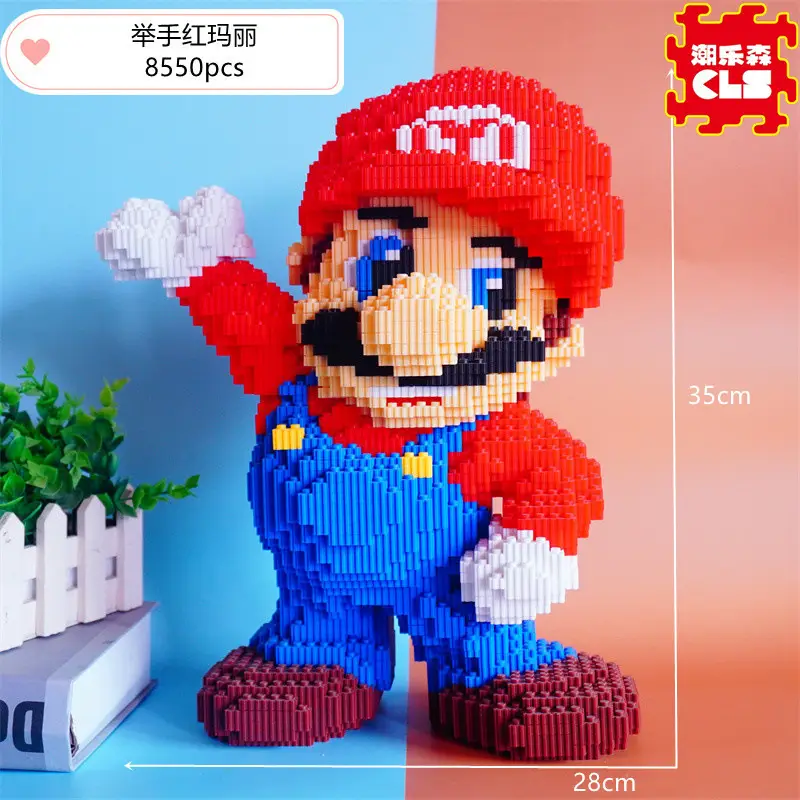 Small Particle Building Blocks Children's Summer Toys Night Market Stall Stitch Building Blocks 2024 New Model Girls' Series Building Blocks