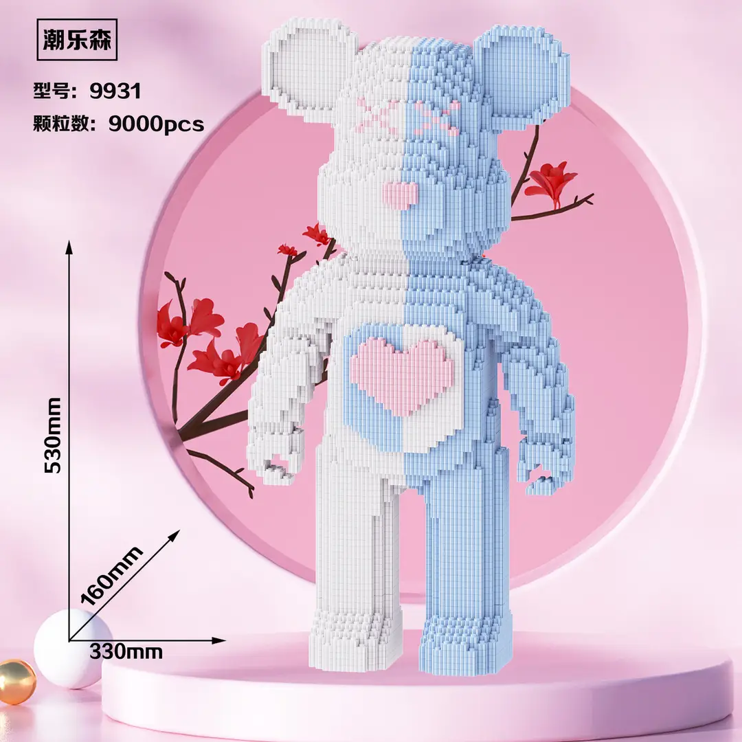 Small Particle Building Blocks Children's Summer Toys Night Market Stall Stitch Building Blocks 2024 New Model Girls' Series Building Blocks