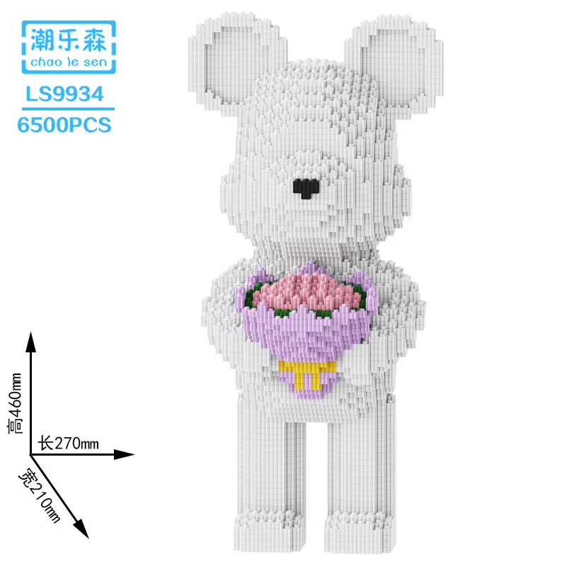 Small Particle Building Blocks Children's Summer Toys Night Market Stall Stitch Building Blocks 2024 New Model Girls' Series Building Blocks