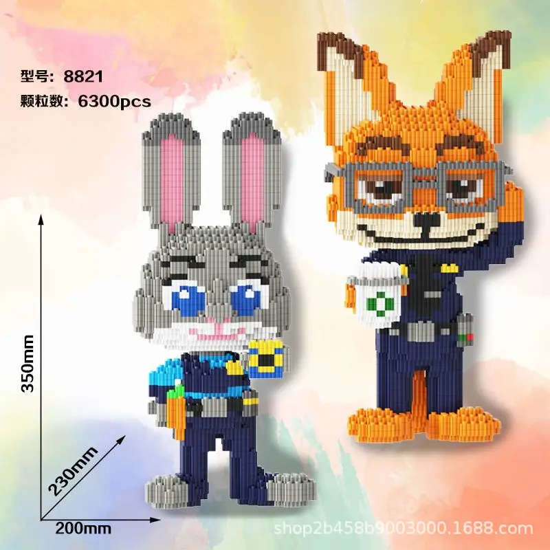 Small Particle Building Blocks Children's Summer Toys Night Market Stall Stitch Building Blocks 2024 New Model Girls' Series Building Blocks