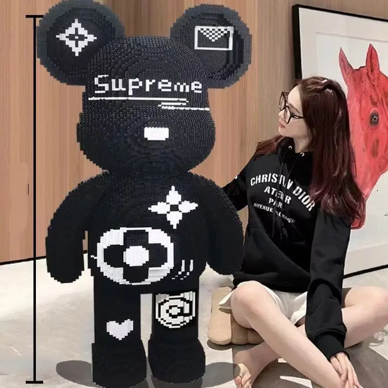 Small Particle Building Blocks Children's Summer Toys Night Market Stall Stitch Building Blocks 2024 New Model Girls' Series Building Blocks
