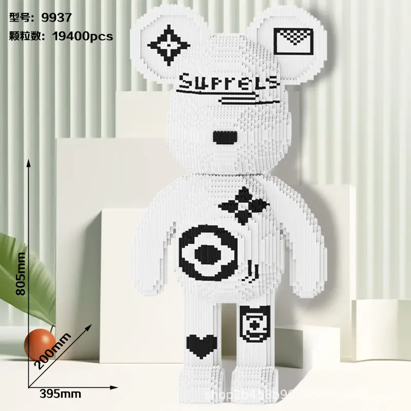 Small Particle Building Blocks Children's Summer Toys Night Market Stall Stitch Building Blocks 2024 New Model Girls' Series Building Blocks
