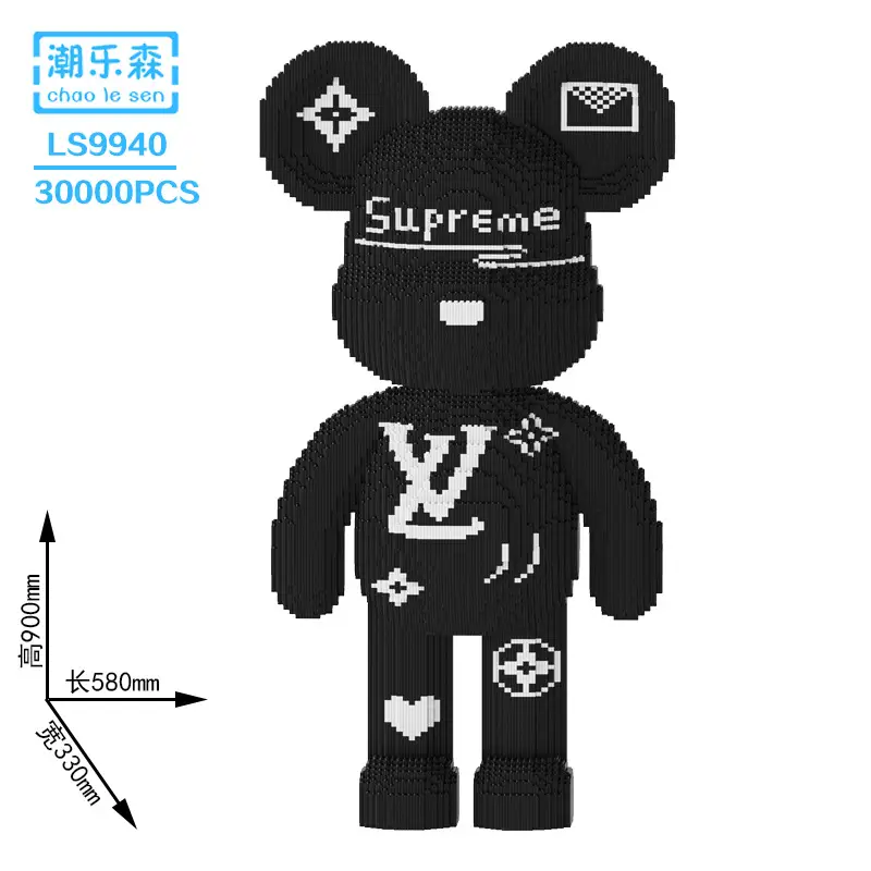 Small Particle Building Blocks Children's Summer Toys Night Market Stall Stitch Building Blocks 2024 New Model Girls' Series Building Blocks