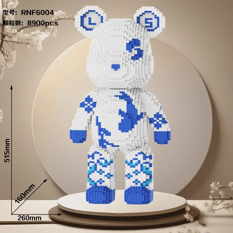 Small Particle Building Blocks Children's Summer Toys Night Market Stall Stitch Building Blocks 2024 New Model Girls' Series Building Blocks
