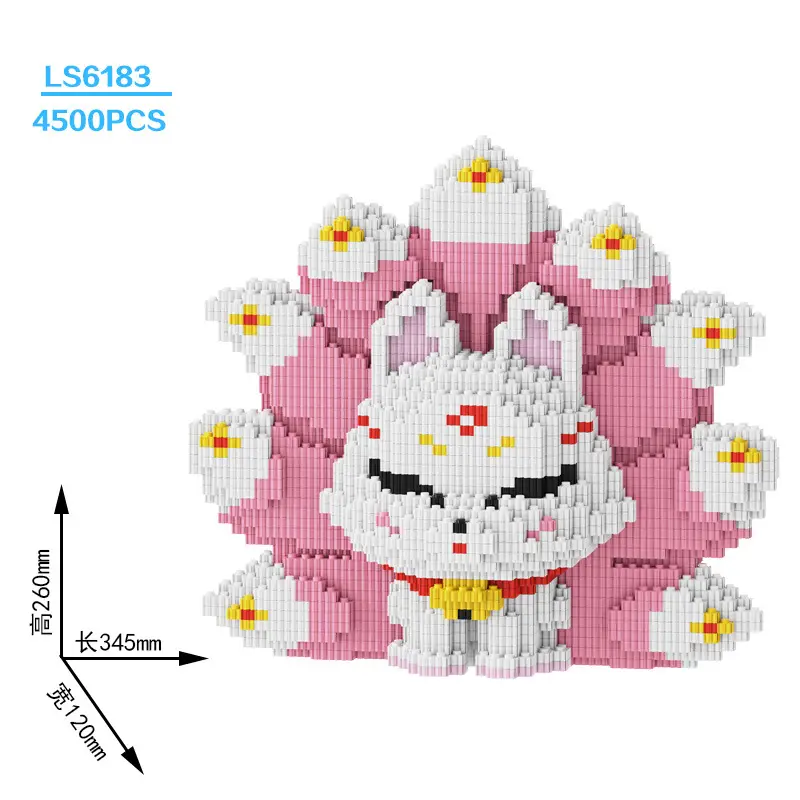 Small Particle Building Blocks Children's Summer Toys Night Market Stall Stitch Building Blocks 2024 New Model Girls' Series Building Blocks