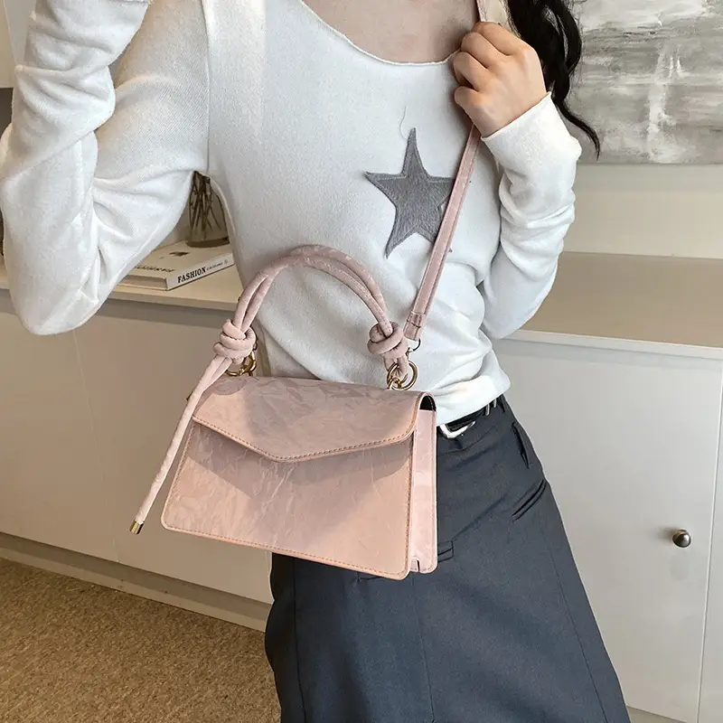 Women Square Bag Light Green 2025 Trendy Shoulder Crossbody - Image 6