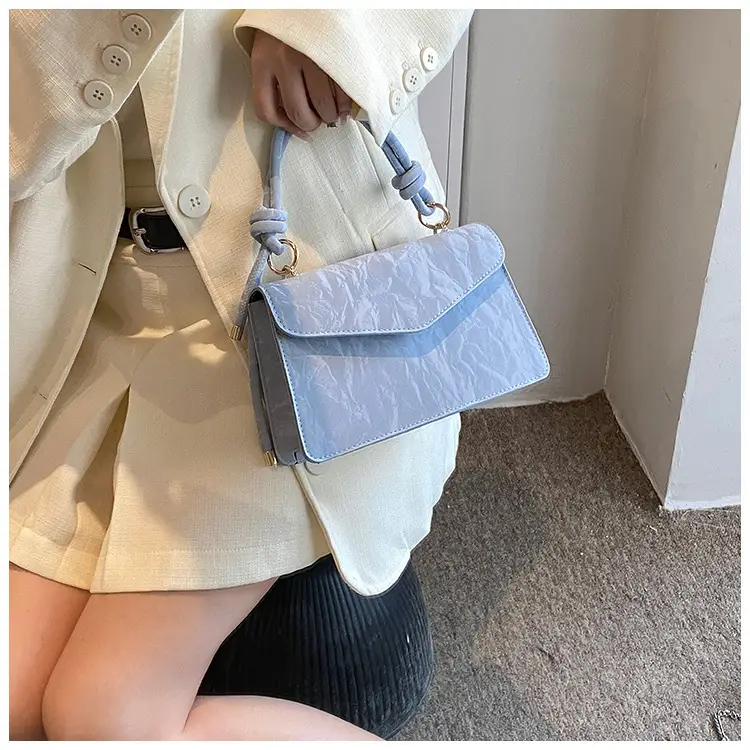 Women Square Bag Light Green 2025 Trendy Shoulder Crossbody — feature 20