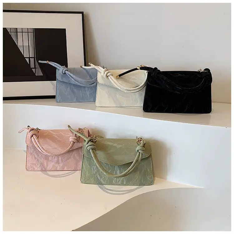 Women Square Bag Light Green 2025 Trendy Shoulder Crossbody — feature 27