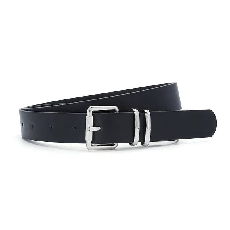 Women's Silver Pin Buckle Belt All Colors - Image 8