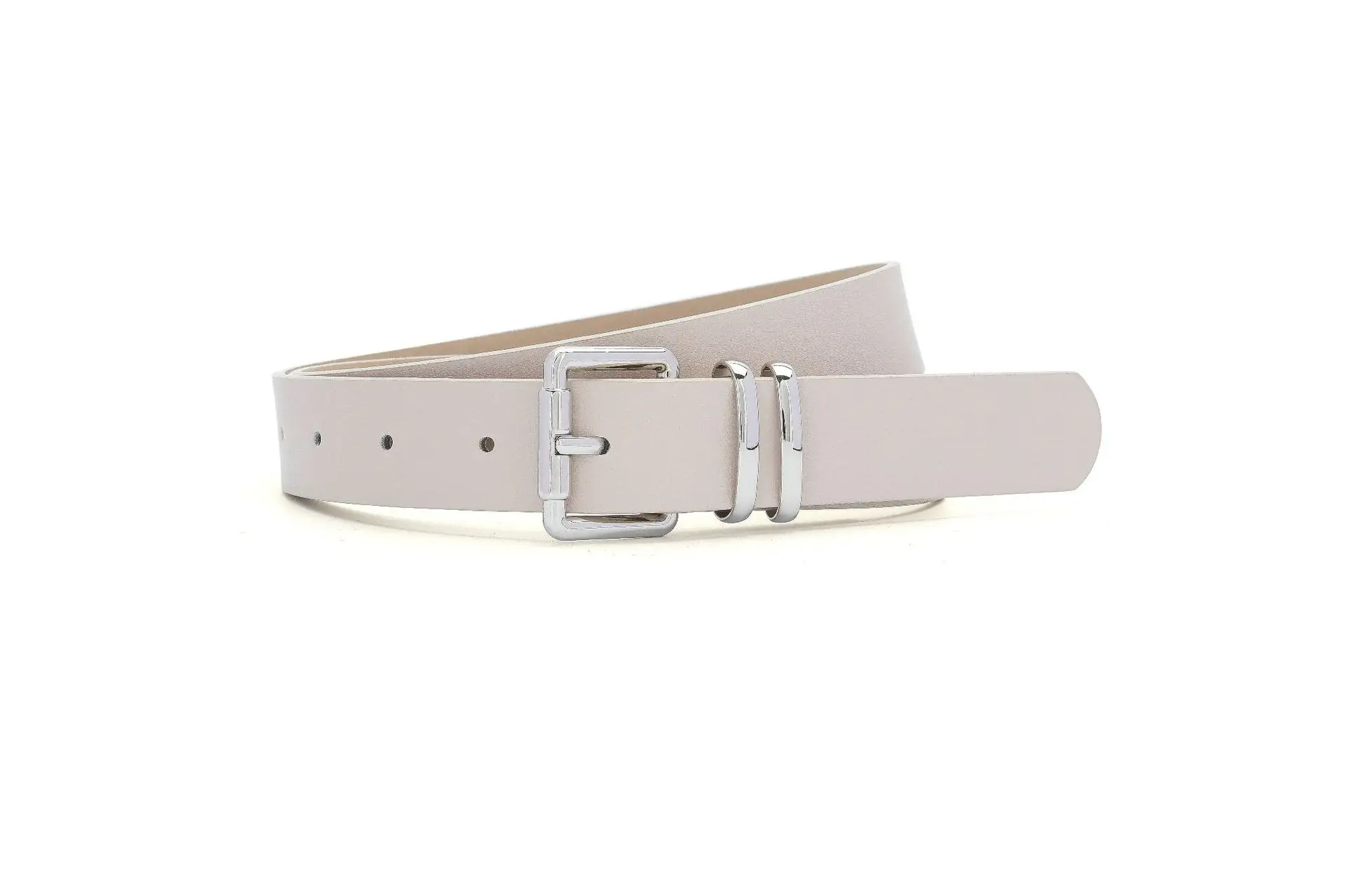 Women's Silver Pin Buckle Belt All Colors - Image 3