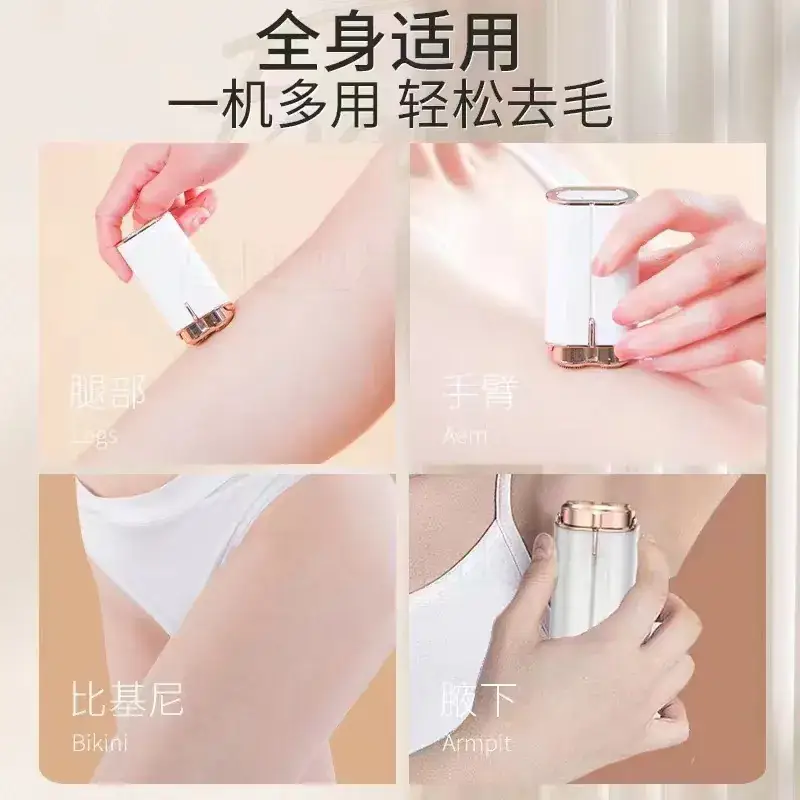 LED Electric Shaver for All Body Hair Removal - Image 4