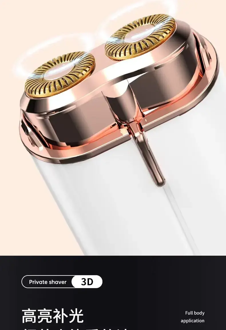 LED Electric Shaver for All Body Hair Removal — feature 11