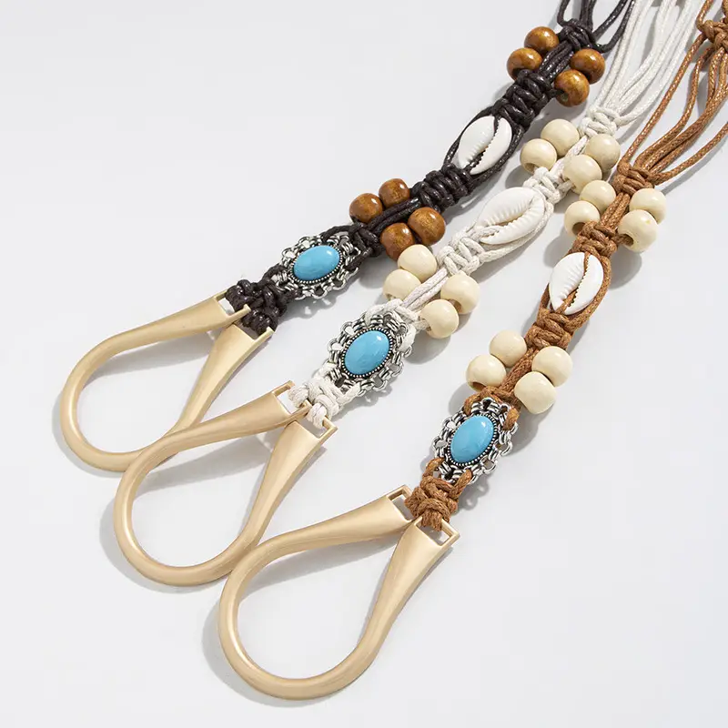 Bohemian Wooden Beads Belt for Women - Image 5