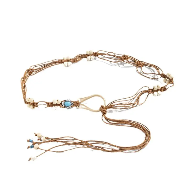 Bohemian Wooden Beads Belt for Women - Image 7