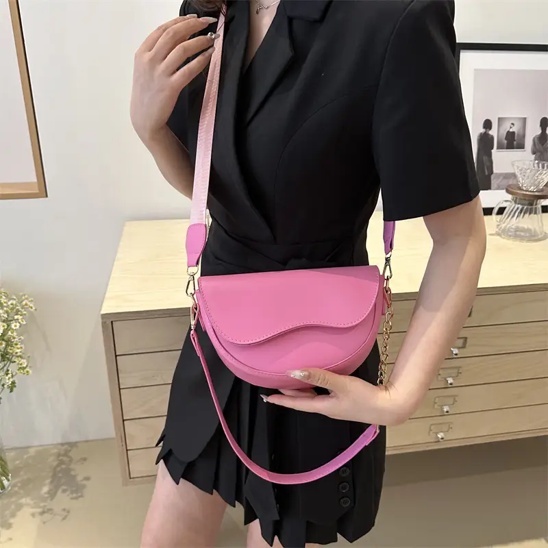 Pink Mini Crossbody Bag for Women 2026 Summer - Image 10