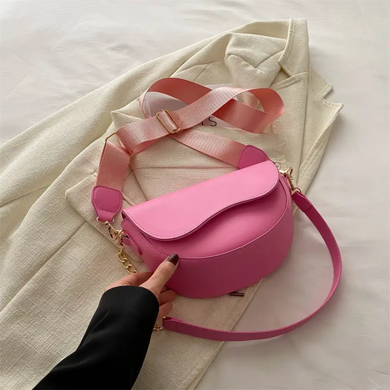 Pink Mini Crossbody Bag for Women 2026 Summer - Image 4