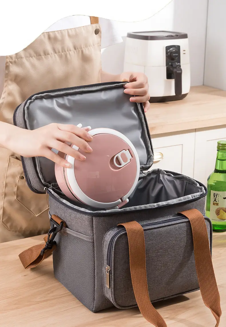 Factory Direct Waterproof Lunch Bag Double Layer Ice Bag — feature 6