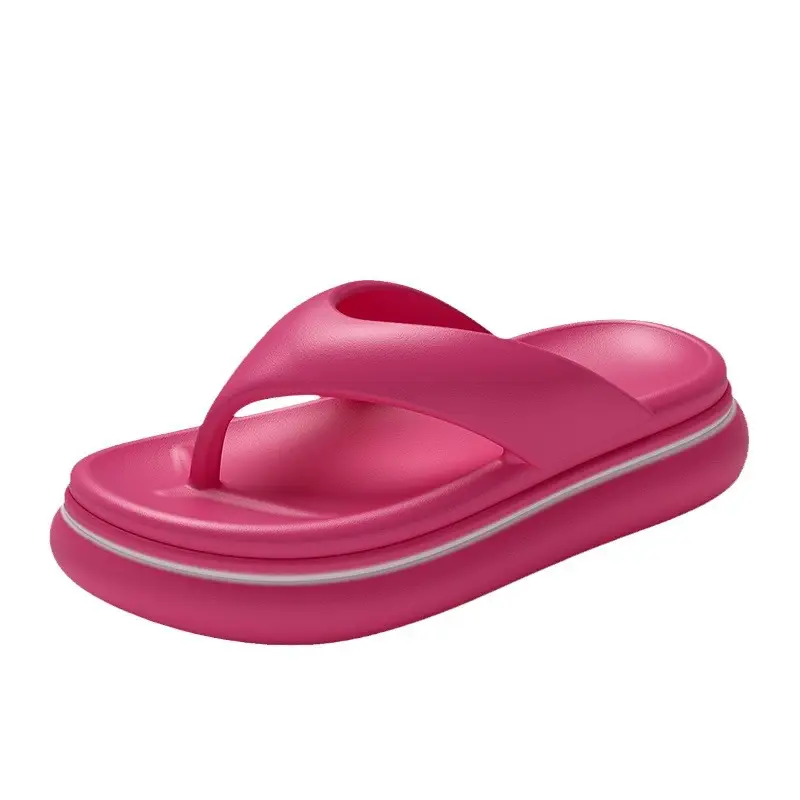 2024 Pink Korean Style Women's Beach Slippers - Image 10