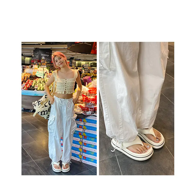 2024 Pink Korean Style Women's Beach Slippers — feature 7