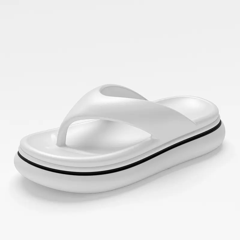 2024 Pink Korean Style Women's Beach Slippers - Image 2