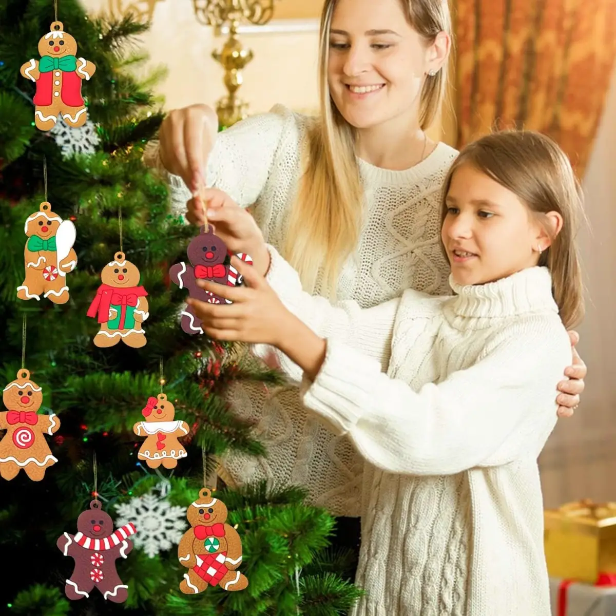 Red Candy Man Christmas Decorations DIY Accessories — feature 5