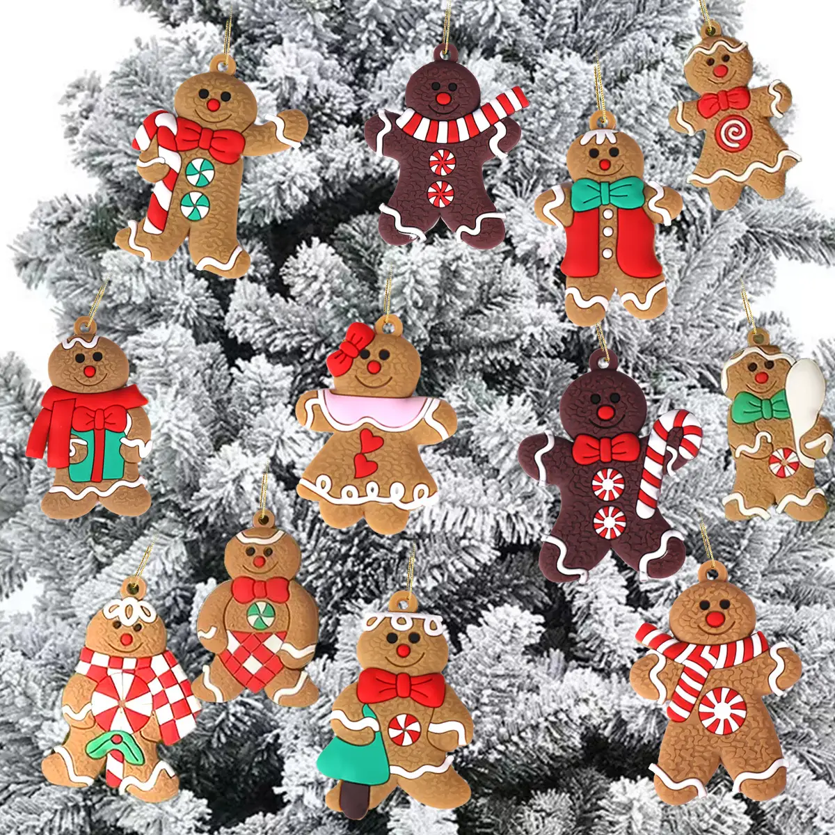 Red Candy Man Christmas Decorations DIY Accessories — feature 8