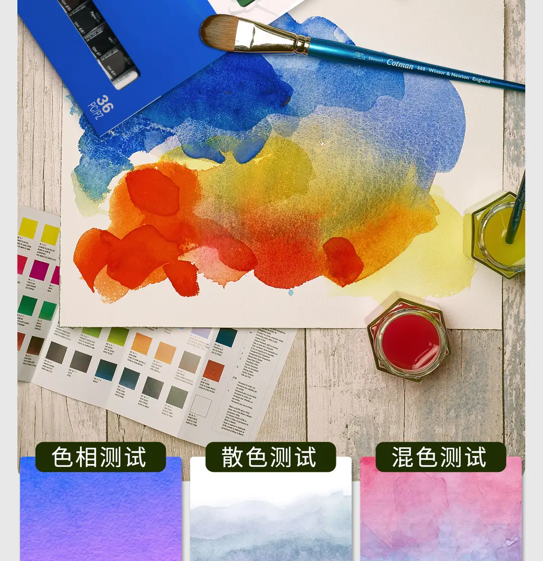 Windsor Newton painter special watercolor paint hand painted watercolor paint suit art suit tubular watercolor — feature 8