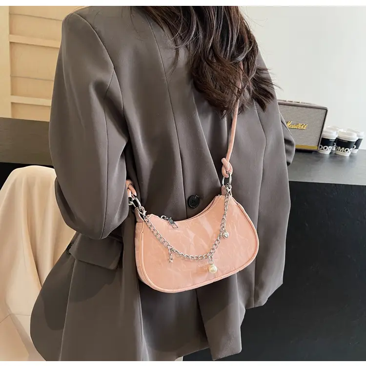 Niche Chain Underarm Bag Women's 2024 New — feature 31