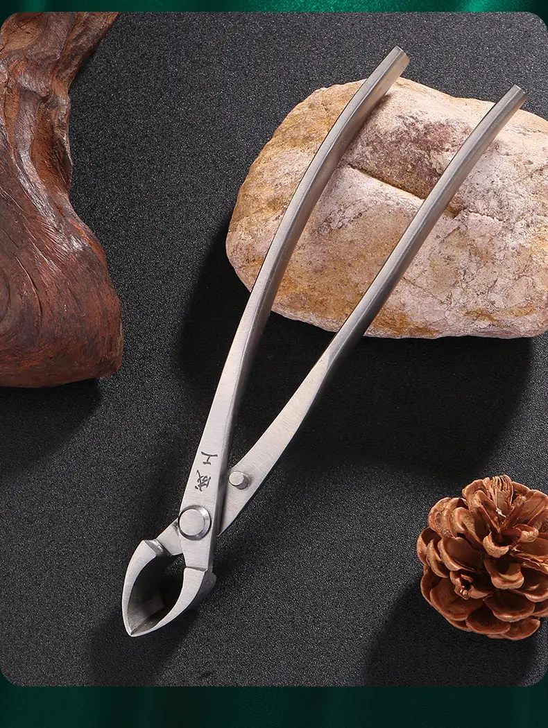 Ball joint shears spherical shears pruning shears gardening tools oblique mouth fork shears branch shears leaf buds bonsai tools tumor shears — feature 14