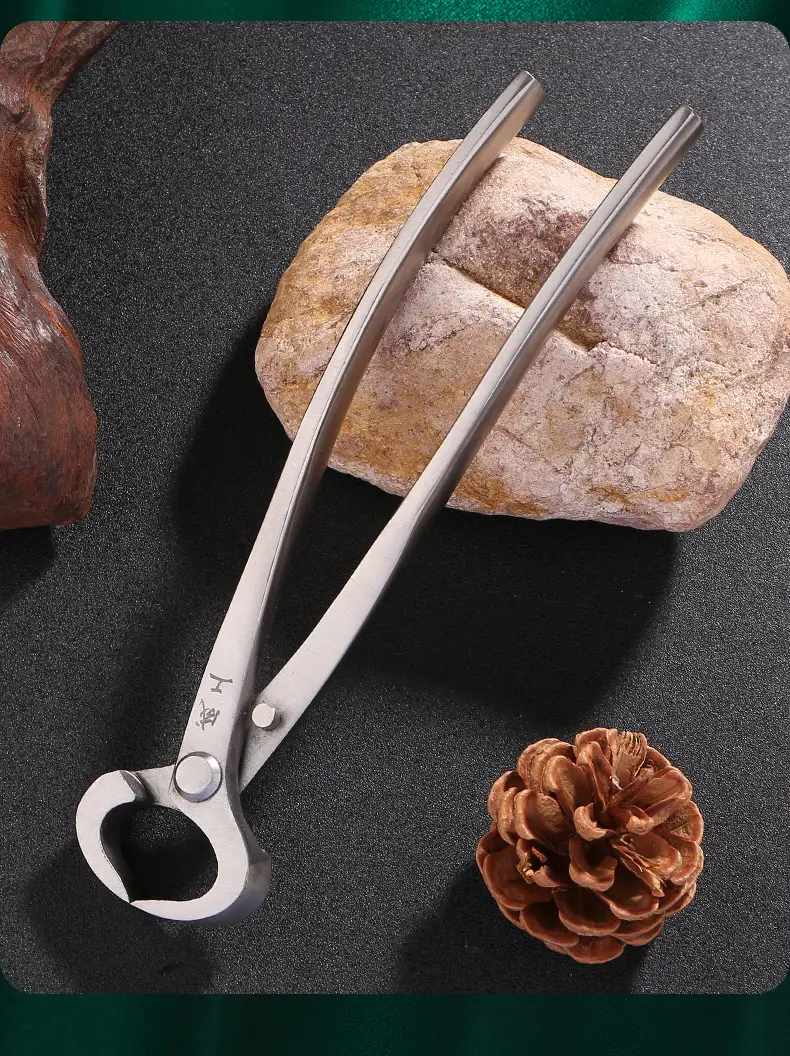 Ball joint shears spherical shears pruning shears gardening tools oblique mouth fork shears branch shears leaf buds bonsai tools tumor shears — feature 17