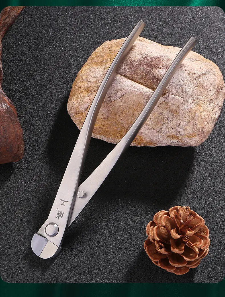 Ball joint shears spherical shears pruning shears gardening tools oblique mouth fork shears branch shears leaf buds bonsai tools tumor shears — feature 23