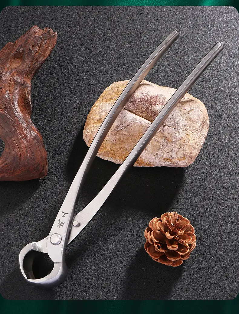 Ball joint shears spherical shears pruning shears gardening tools oblique mouth fork shears branch shears leaf buds bonsai tools tumor shears — feature 8