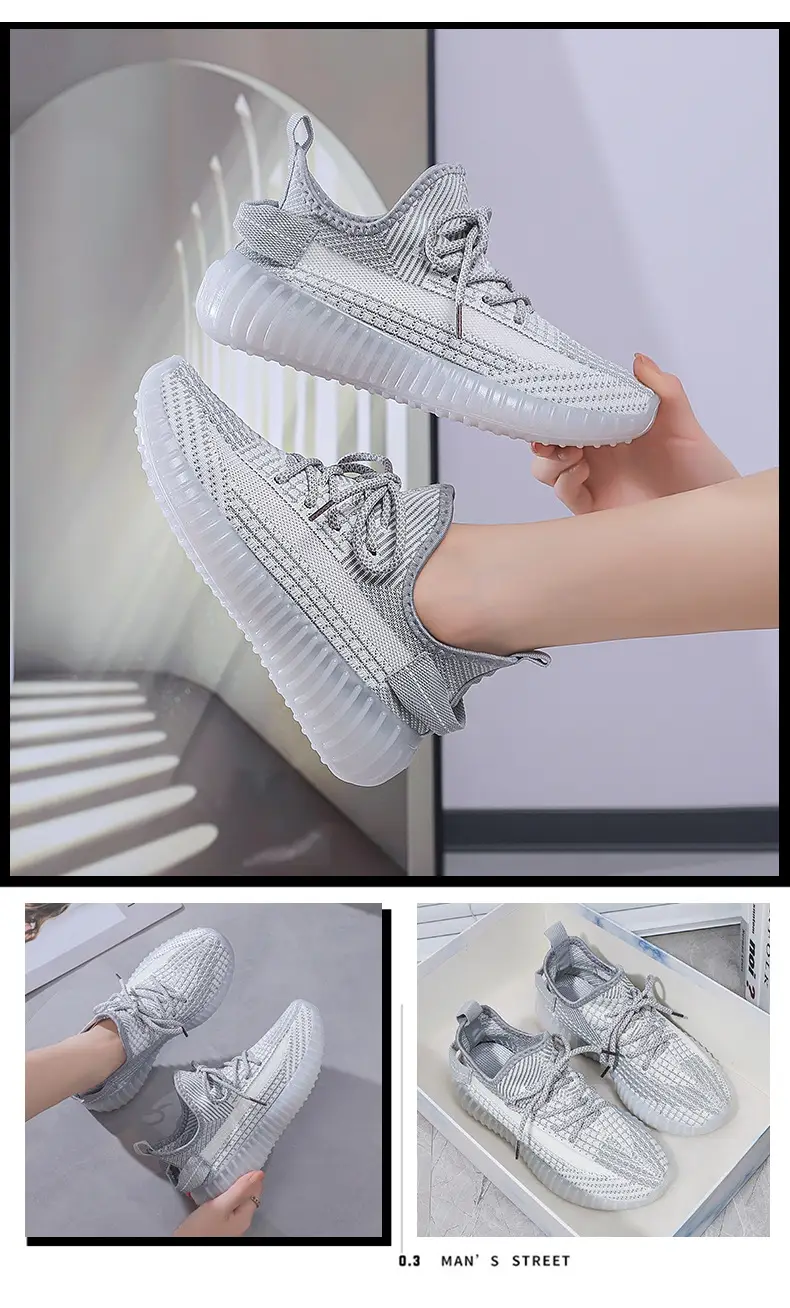 Women's Flying Woven Jelly Shoes White 2024 — feature 10