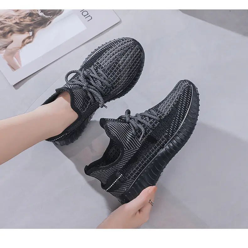 Women's Flying Woven Jelly Shoes White 2024 — feature 3