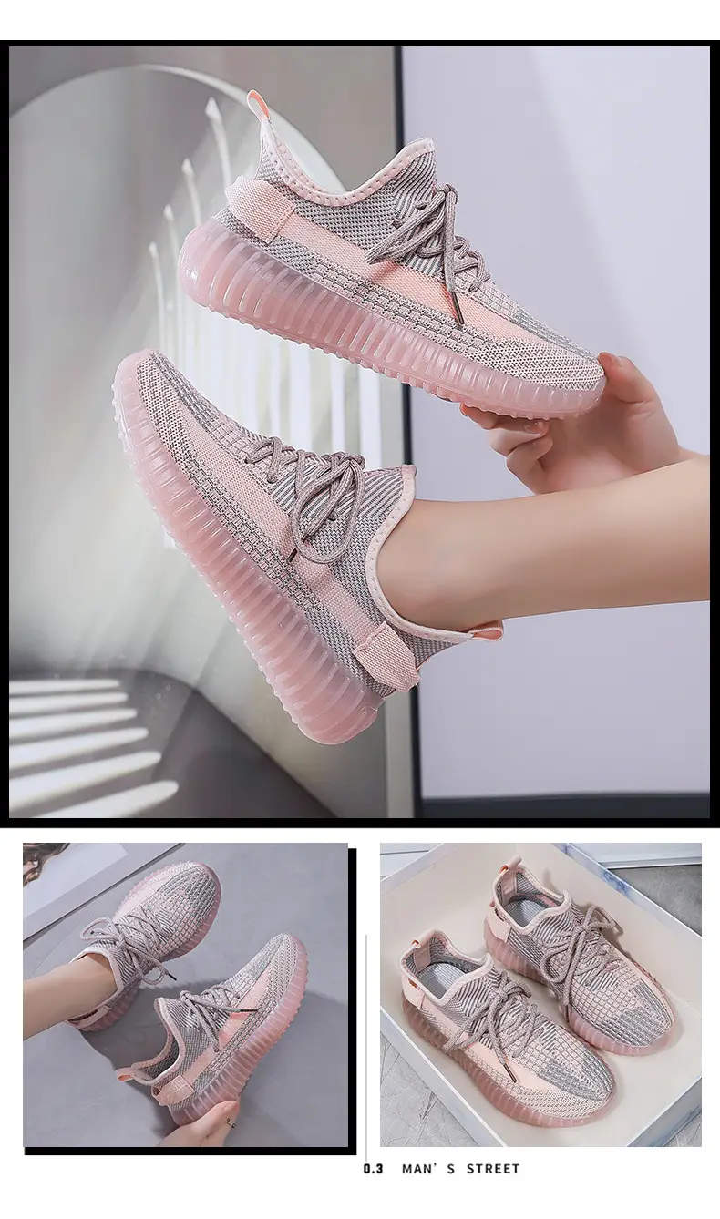 Women's Flying Woven Jelly Shoes White 2024 — feature 8
