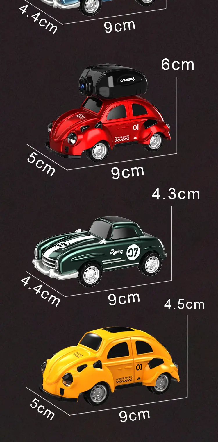 Full scale mini remote control car wireless WIFI with camera children toy RC racing model classic car car — feature 13