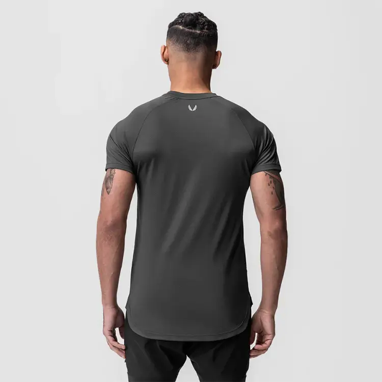 Men Black Short Sleeve T-Shirt American Style — feature 11