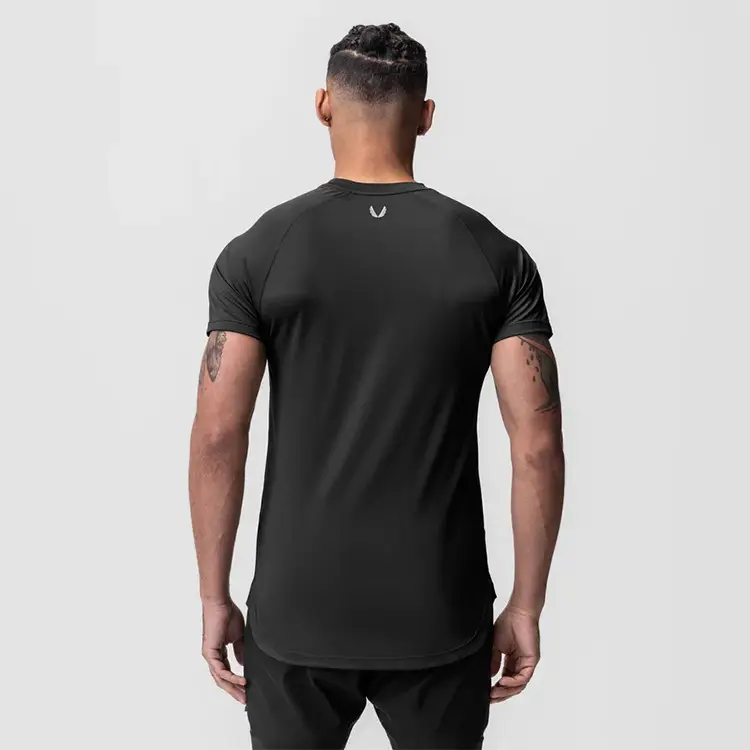 Men Black Short Sleeve T-Shirt American Style — feature 21
