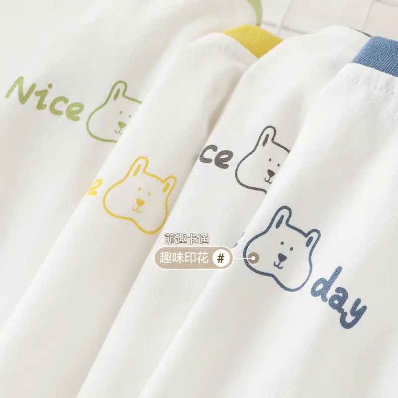 Baby Long Sleeve T-Shirt Green White Striped Spring - Image 4