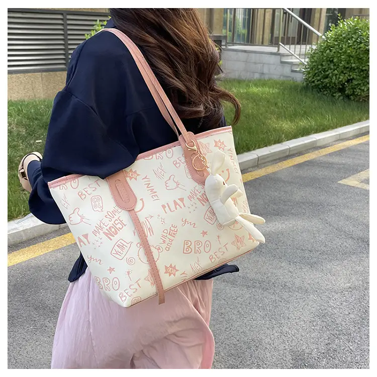 Women's Cartoon Print Shoulder Bag 2024 Spring Summer — feature 13