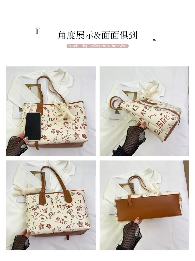 Women's Cartoon Print Shoulder Bag 2024 Spring Summer — feature 7