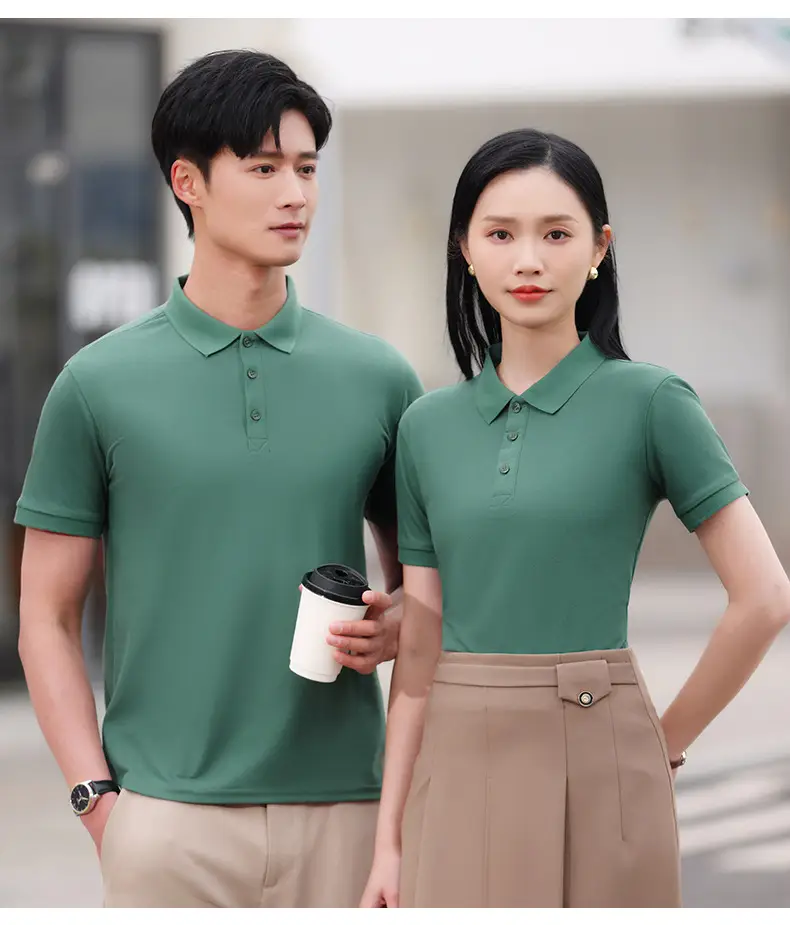 Black 3D Embroidered Polo Shirt for Men — feature 26