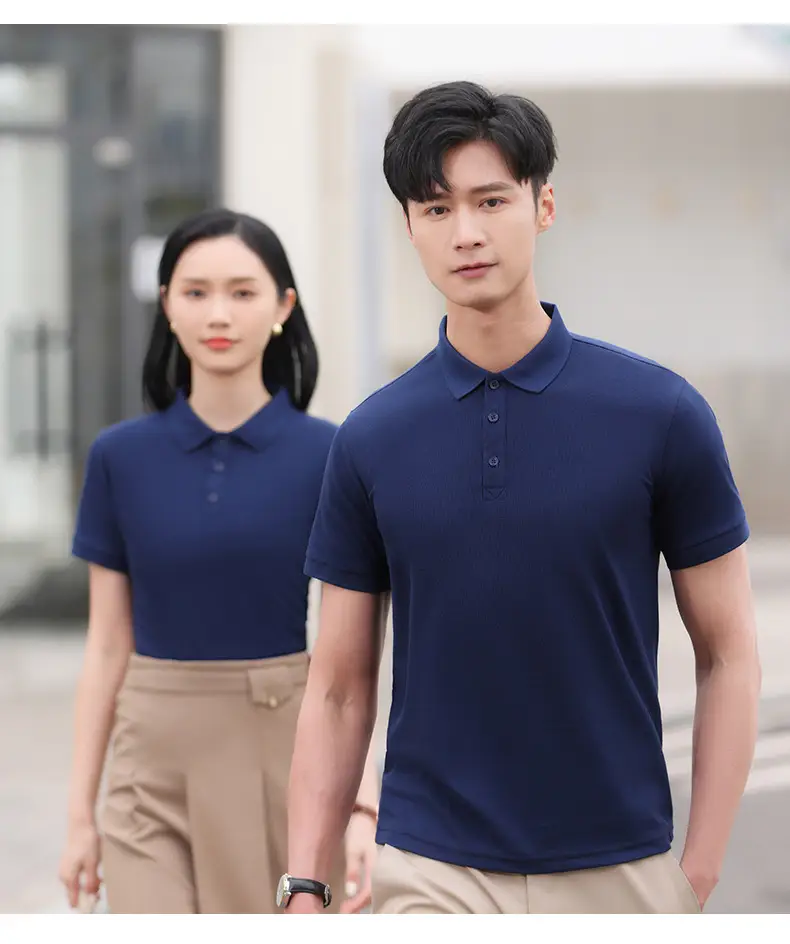 Black 3D Embroidered Polo Shirt for Men — feature 38