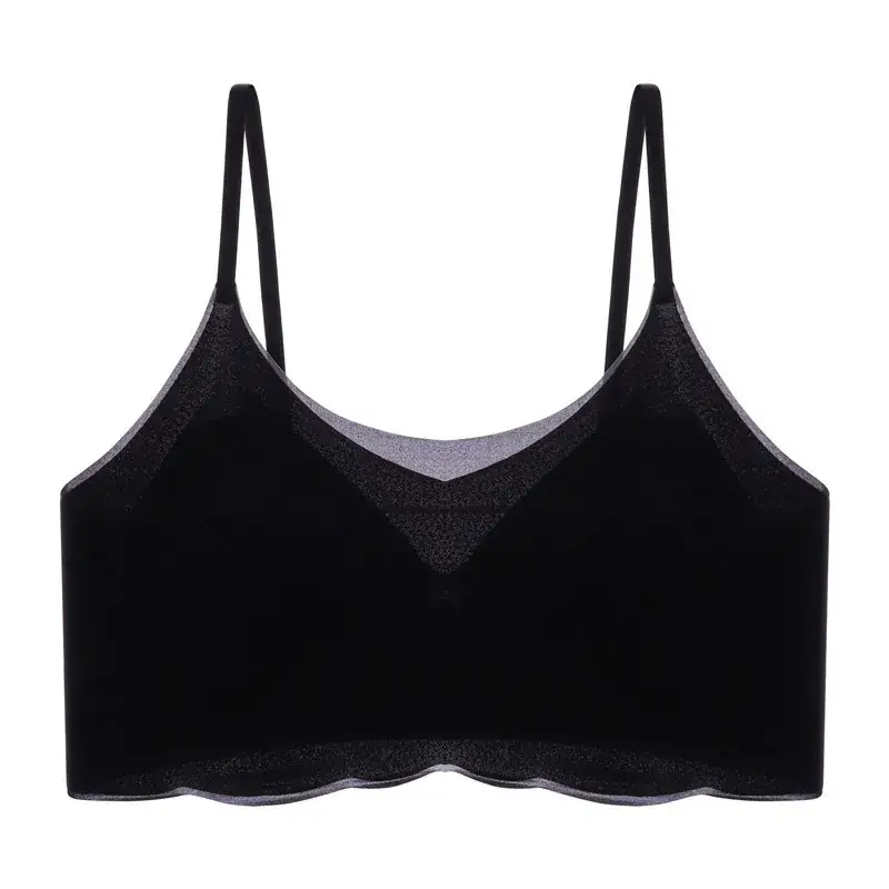 Women's Skin-Friendly Push-Up Bra Cream Green