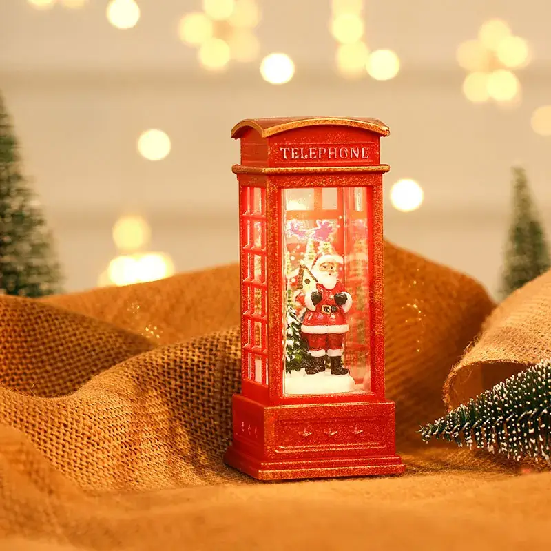 Christmas Glowing Candle Lamp Small Wind Light Night Light - Image 16