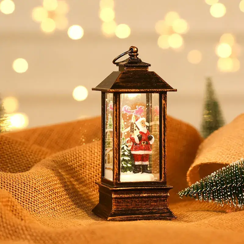 Christmas Glowing Candle Lamp Small Wind Light Night Light - Image 22