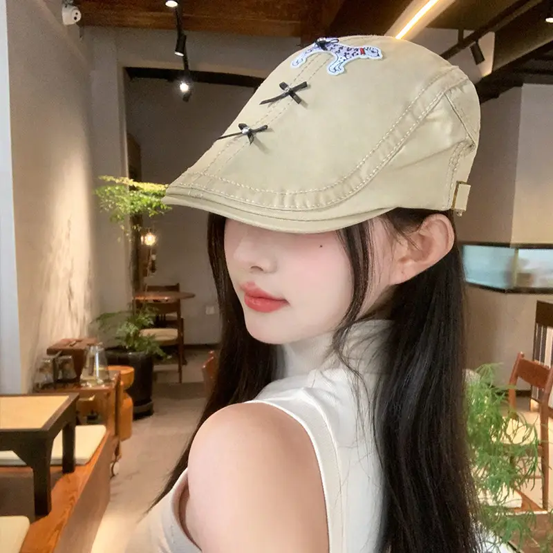 Japanese Style Retro Puppy Hat for Women Summer - Image 4