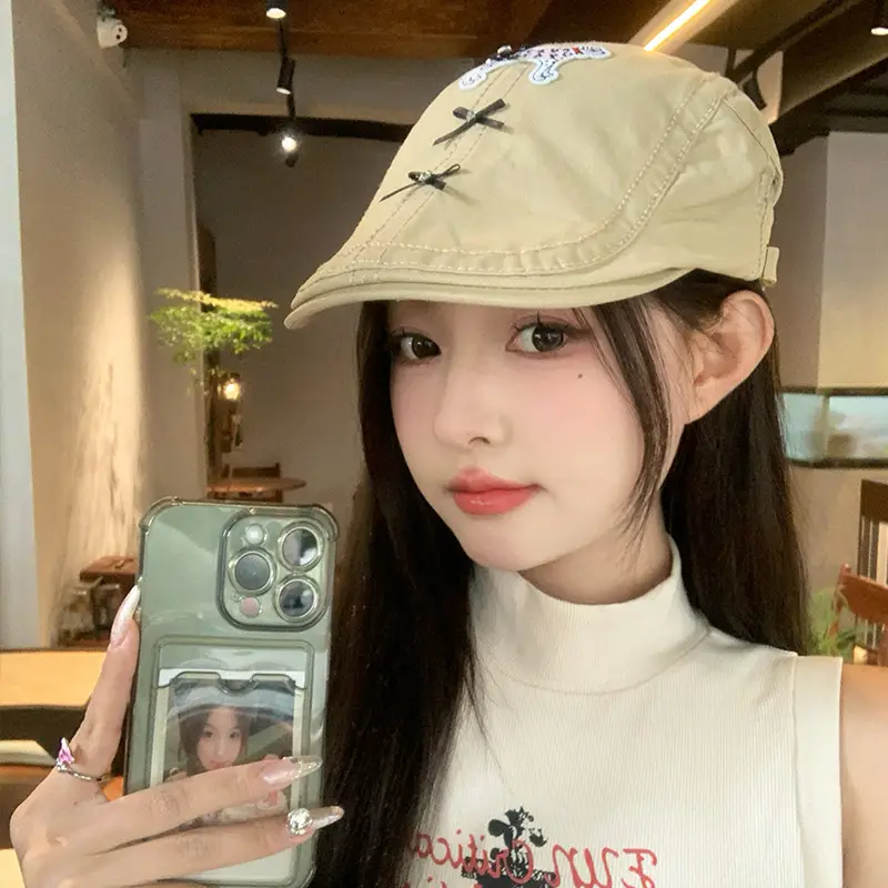 Japanese Style Retro Puppy Hat for Women Summer - Image 6