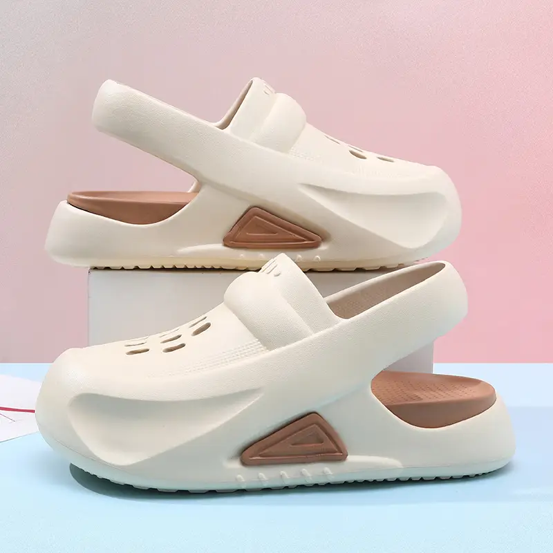 2025 Spring and Summer New Women's Croc Shoes Thick Sole Non-Slip Wear-Resistant Fashion Casual Outdoor Factory Direct Sales